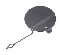 A ABSOPRO Rear Car Bumper Tow Hook Cover for BMW 428i 2014-2016 Tow Cover Cap with Hook No.51128060849 Mineral Grey Plastic 1 Pcs