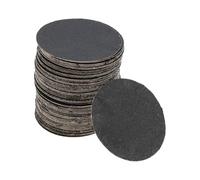 A ABSOPRO Sandpaper Hook & Loop Sanding Sheets 30x30mm Black 320 Grit Efficient Grinding and Polishing Automobile Manufacturing and Repair Metal Processing