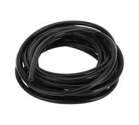 A ABSOPRO Silicone Vacuum Tubing Hose High Temperature 20FT 1/16" 2mm ID 2.5mm Thickness Automotive Vacuum Line Silicone Black 1pc