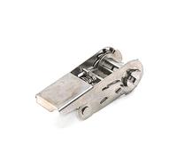 A ABSOPRO Stainless Steel Ratchet Buckle for 25mm Width Tie Down Strap Silver Tone