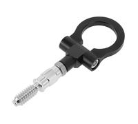 A ABSOPRO Tow Bars for Vehicles for Ford Focus 1998-2025 Front Rear Tow Hook 15.6mm Aluminum Alloy 98.5mm Black 1 Set