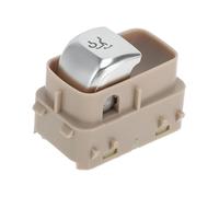 A ABSOPRO Trunk Release Switch No.2059051713 Rear Door Hatch Liftgate Latch Button Switch for Mercedes-Benz C300 C400 C63 for AMG Plastic Beige