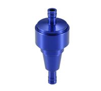 A ABSOPRO Universal Gas Inline Fuel Filter 6mm OD Gasoline Filter for ATV Blue
