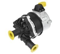 A ABSOPRO Water Pump No.7P0965567 14.5x12cm Car Electric Engine Water Pump for Audi A5 Quattro 2013 for Audi A6 Quattro 2009-2017 Metal Black Silver Tone