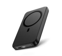 A ADDTOP Magnetic Portable Charger 10000mAh-UltraSlim 15W Wireless Charger Magnet Power Bank - 20W Fast Charging with LED, USB-C Port, Battery Pack for iPhone 17/16/15/14/13/12