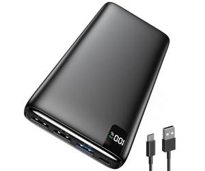 A ADDTOP Portable Charger 22.5W Fast Charging - 20000mAh High Capacity Power Bank with 4 USB Outputs, External Battery Pack Portable Phone Charger for Smartphone Tablet