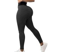 A AGROSTE Workout Leggings for Women Seamless Scrunch Butt Lifting Leggings High Waisted Tummy Control Contours Yoga Pants