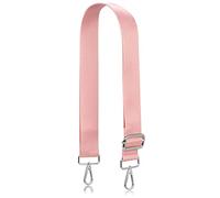A ALLZEDREAM Wide Purse Strap Replacement Crossbody Shoulder Bag Adjustable, Pink-silver Hardeware, Wide:1.5in (3.8cm), Modern