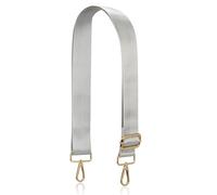 A ALLZEDREAM Wide Purse Strap Replacement Crossbody Shoulder Bag Adjustable, Silver-gold Hardeware, Wide:1.5in (3.8cm), Modern