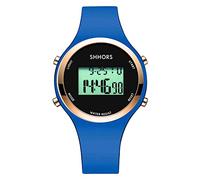 A ALPS Kids Watches, Girls Digital Outdoors Sport Watch Multifunction Waterproof Digital Watch with LED Light Alarm and Calendar Date for Kids Children Wrist Watch