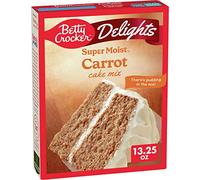 A American Food Mart Betty Crocker Delights Super Moist Carrot Cake Mix 376g (13.25oz)