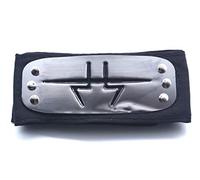 A Anime Domain Naruto Akatsuki Head Band for Cosplay (Kakuzu) - Black Headband - One Size (Fits Most) - Unisex-Adults