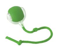 A ANTCAM Rolling Ball, Interactive Cat Toy Electric Automatic Toys for Indoor Cats, Rechargeable Irregular Moving Cat Toys Self Play Pet Ball Fast Rolling on Carpet (Green A)