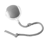 A ANTCAM Rolling Ball, Interactive Cat Toy Electric Automatic Toys for Indoor Cats, Rechargeable Irregular Moving Cat Toys Self Play Pet Ball Fast Rolling on Carpet (Gray A)