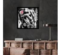 A$AP Rocky, At. Long. Last. A$AP Album cover, poster, wall art. Print or Fully Framed Available. Actual size of original Vinyl Covers. (Framed)