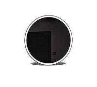 A ARTFORMA Round Backlit LED 50cm Mirror Battery Operated Powered L076 Cool white Light Wall Mounted Circular Oval Decorative Light Up Circle Bathroom