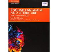 A/AS Level English Language and Literature for AQA – Student Book – Cambridge University Press