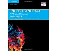 A/AS Level English Language and Literature for AQA Student Book: Written by Marcello Giovanelli, 2015 Edition, (Student) Publisher: Cambridge University Press [Paperback]