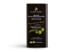 A ATLAS OLIVE OILS Bulk Organic Cold Pressed Moroccan Extra Virgin Olive Oil, Polyphenol Rich, Newly Harvested Unprocessed from One Single Family Farm Cold Press Ext. Virgin 170 Fl Oz (Pack of 1)