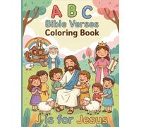 A B C Bible Verses: Coloring Book
