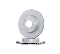 Front Set 2x Brake Discs A.B.S. 15117 for Renault/Nissan Thalia/Symbol/Clio/Kang