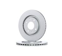 2x Original A.B.S. Brake Disc 15841 for Citroën Peugeot