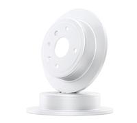 2x Brake disc solid 17686 A.B.S. for CHEVROLET DAEWOO