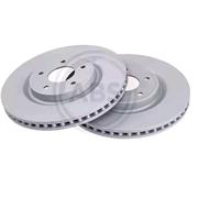 2x Brake disc Vented 18467 A.B.S. for NISSAN RENAULT