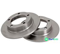A.B.S. 2 X BRAKE DISC 15026 FOR LADA