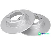 A.B.S. 2 X BRAKE DISC 15411 FOR CITROËN
