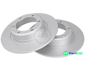 A.B.S. 2 X BRAKE DISC 15411 FOR CITROËN