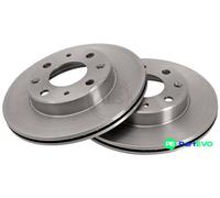 A.B.S. 2 X BRAKE DISC 15599 FOR HONDA ROVER