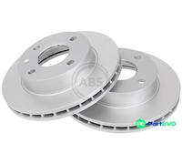 X2 PCS L&R SIDES 15728 BRAKE DISC A.B.S.