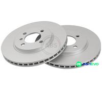 A.B.S. 2 X BRAKE DISC 15767 FOR BMW