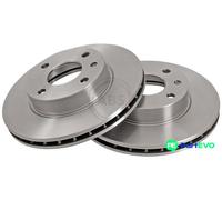 A.B.S. 2 X BRAKE DISC 15771 FOR FORD PANTHER