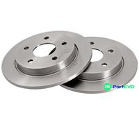 A.B.S. 2 X BRAKE DISC 15802 FOR FORD