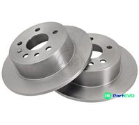 A.B.S. 2 X BRAKE DISC 15818 FOR OPEL VAUXHALL