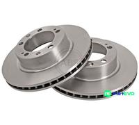 A.B.S. 2 X BRAKE DISC 15822 FOR PORSCHE