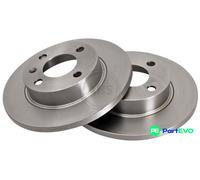 A.B.S. 2 X BRAKE DISC 15961 FOR SKODA