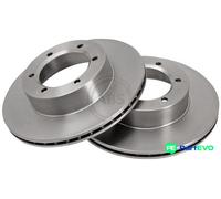 A.B.S. 2 X BRAKE DISC 15980 FOR TOYOTA VW