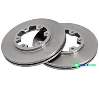 A.B.S. 2 X BRAKE DISC 15994 FOR FORD NISSAN