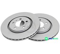 2x Original A.B.S. Brake Disc 16080 for Seat VW