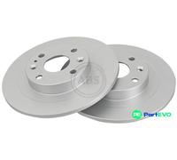 A.B.S. 2 X BRAKE DISC 16088 FOR MAZDA