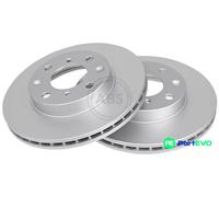 A.B.S. 2 X BRAKE DISC 16117 FOR HONDA