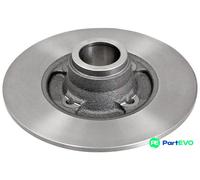 A.B.S. 2 X BRAKE DISC 16149 FOR RENAULT
