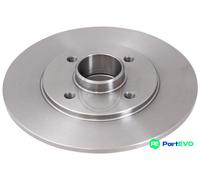 A.B.S. 2 X BRAKE DISC 16151 FOR RENAULT