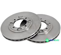 A.B.S. 2 X BRAKE DISC 16161 FOR HYUNDAI