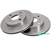 A.B.S. 2 X BRAKE DISC 16174 FOR TOYOTA