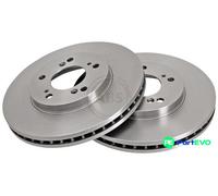A.B.S. 2 X BRAKE DISC 16182 FOR HONDA