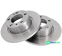 A.B.S. 2 X BRAKE DISC 16188 FOR CITROËN